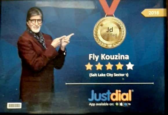 Justdial JD Certified plaque with 4.5-star rating